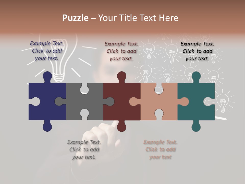 Group Lever Balance PowerPoint Template