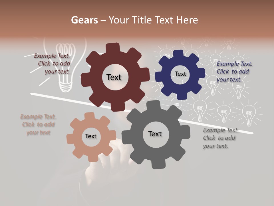 Group Lever Balance PowerPoint Template