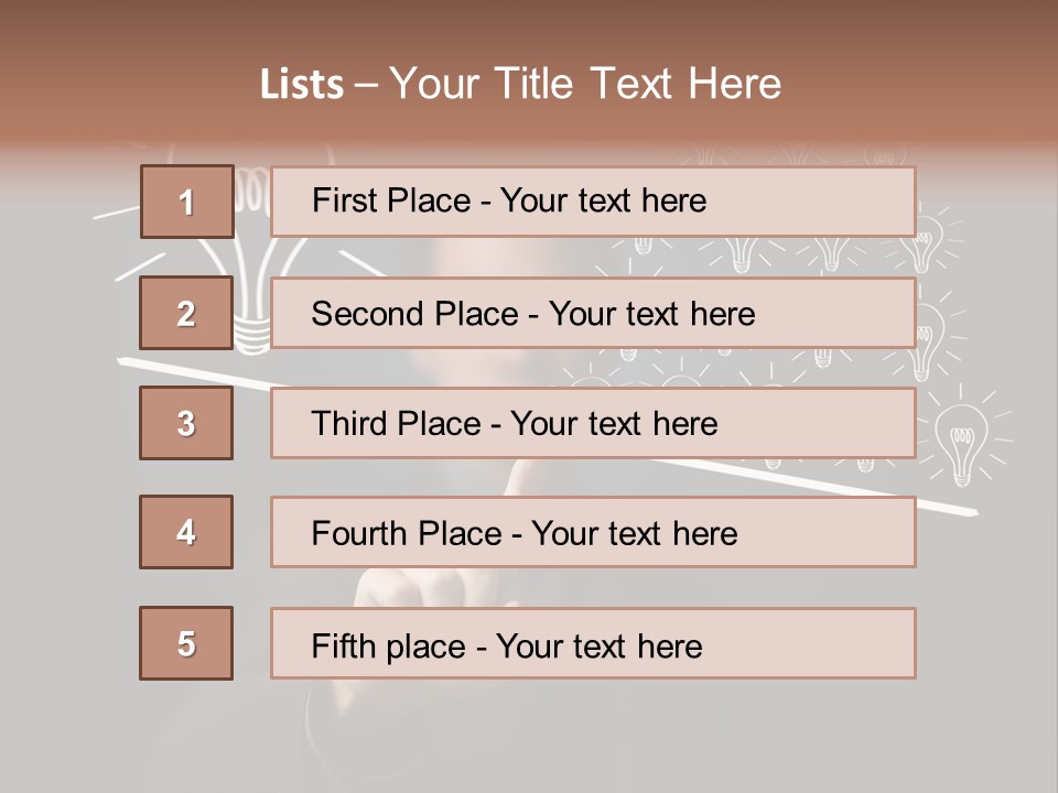Group Lever Balance PowerPoint Template