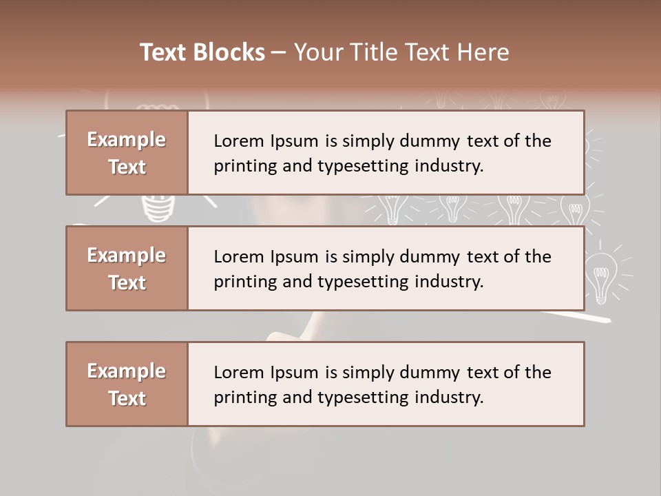Group Lever Balance PowerPoint Template