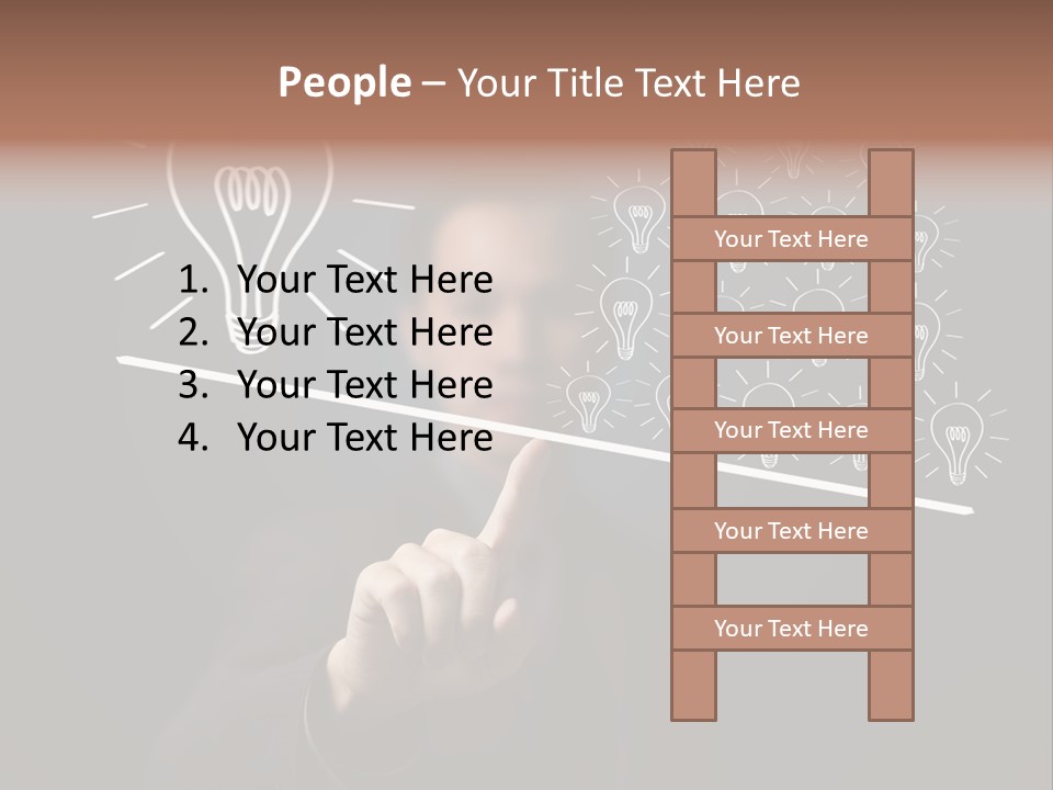 Group Lever Balance PowerPoint Template