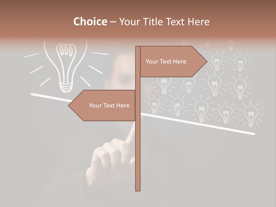 Group Lever Balance PowerPoint Template