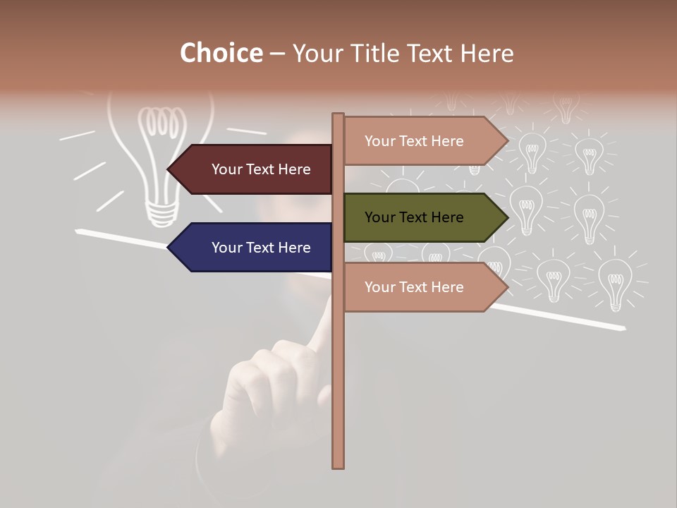 Group Lever Balance PowerPoint Template