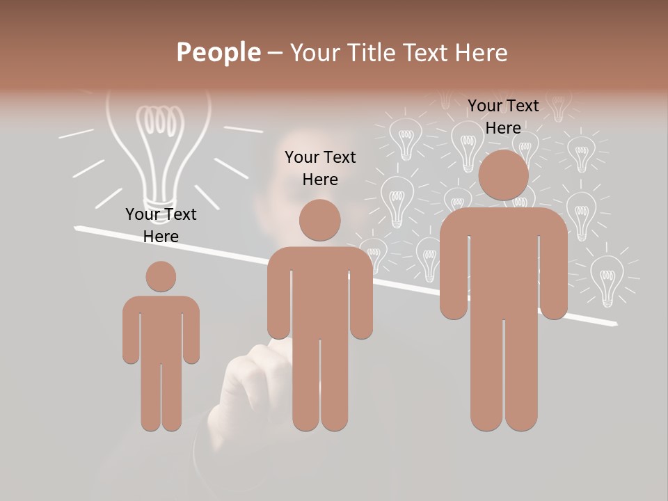 Group Lever Balance PowerPoint Template