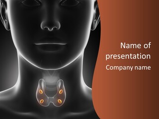 Control Illness Gland PowerPoint Template