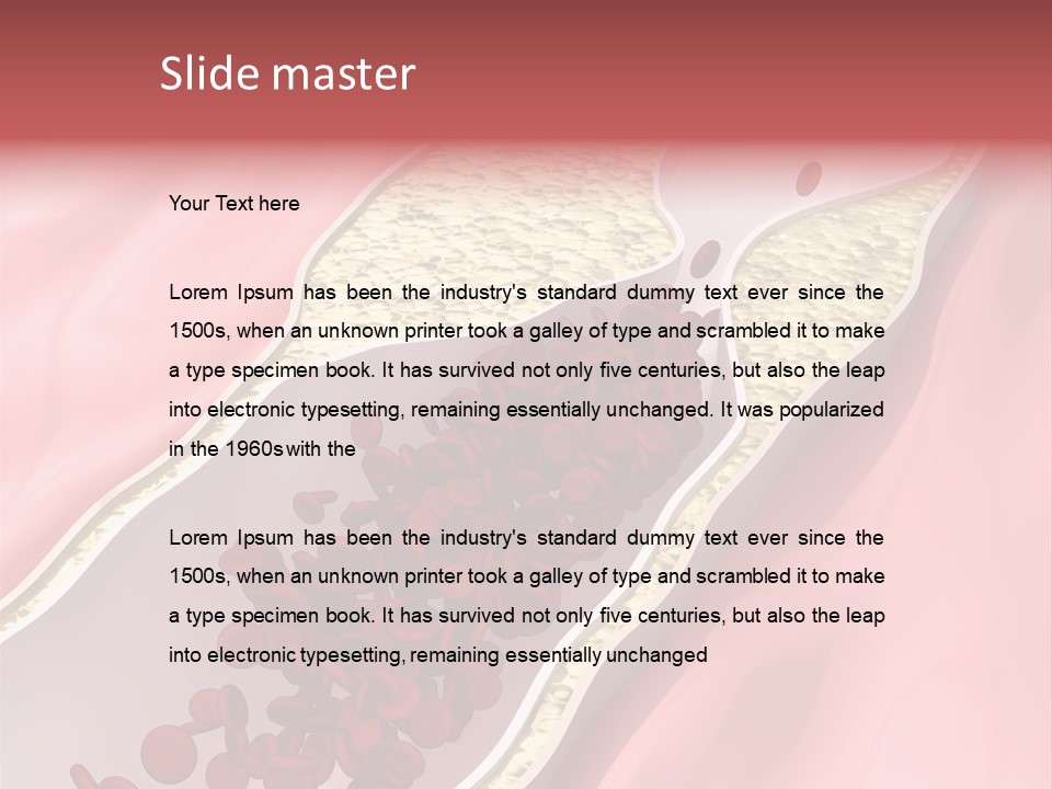 Sphygmomanometer Restenosis Cardiology PowerPoint Template