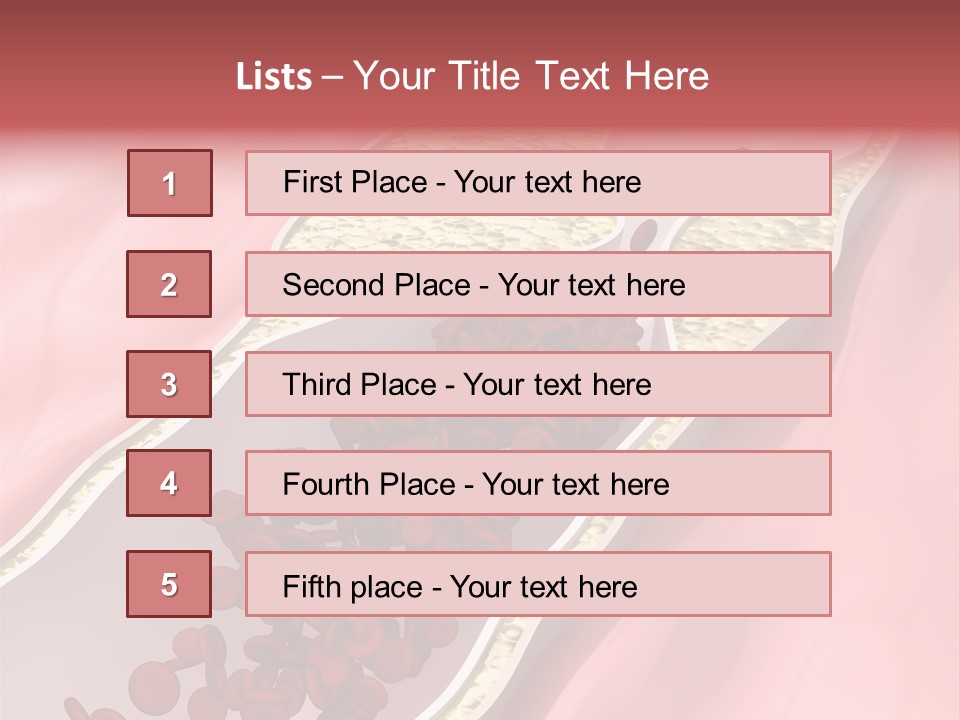 Sphygmomanometer Restenosis Cardiology PowerPoint Template