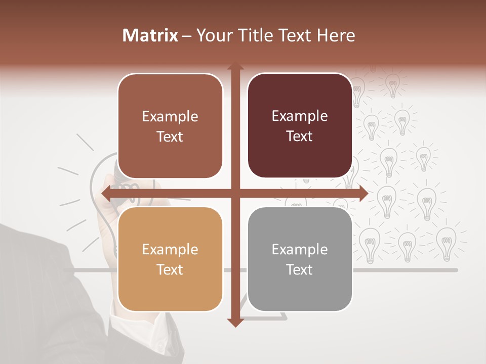 Lamp Leadership Plan PowerPoint Template
