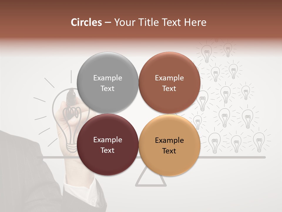 Lamp Leadership Plan PowerPoint Template