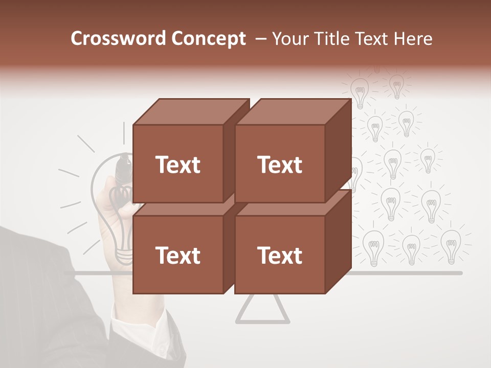 Lamp Leadership Plan PowerPoint Template