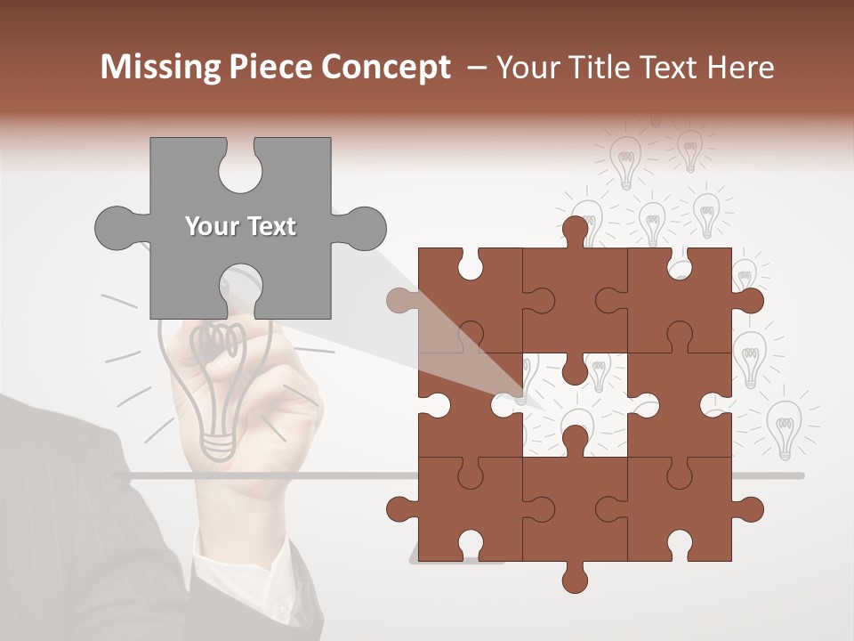 Lamp Leadership Plan PowerPoint Template