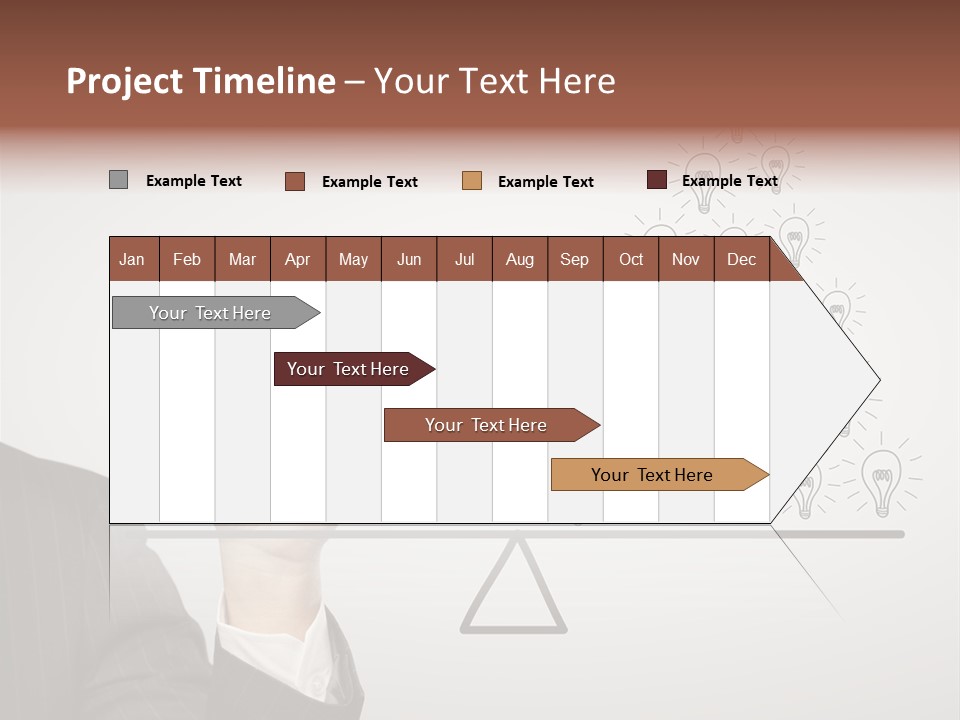 Lamp Leadership Plan PowerPoint Template