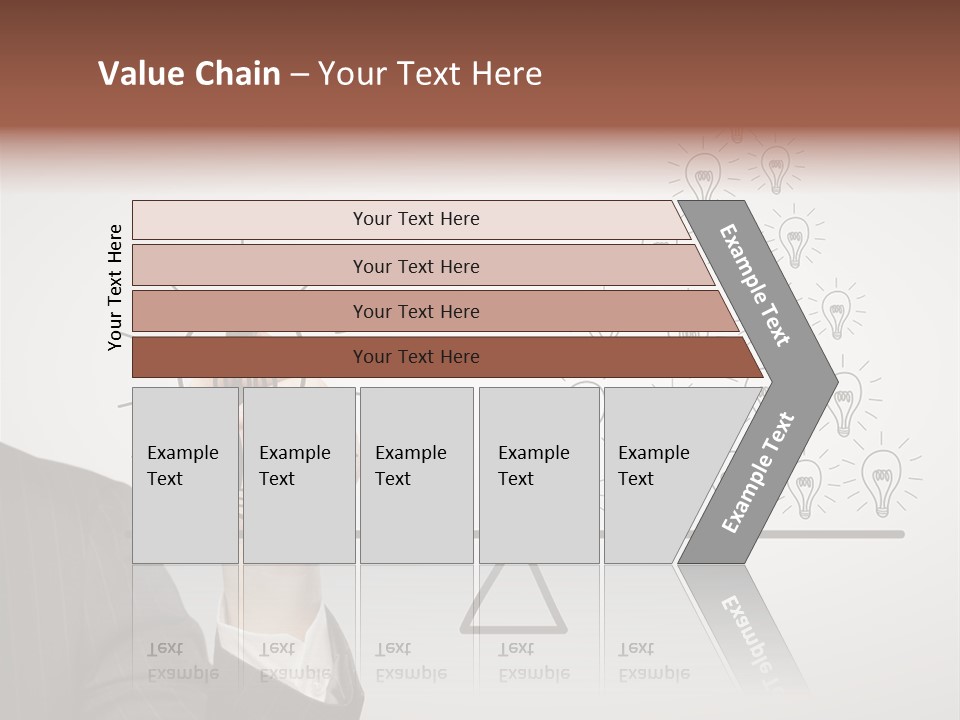 Lamp Leadership Plan PowerPoint Template