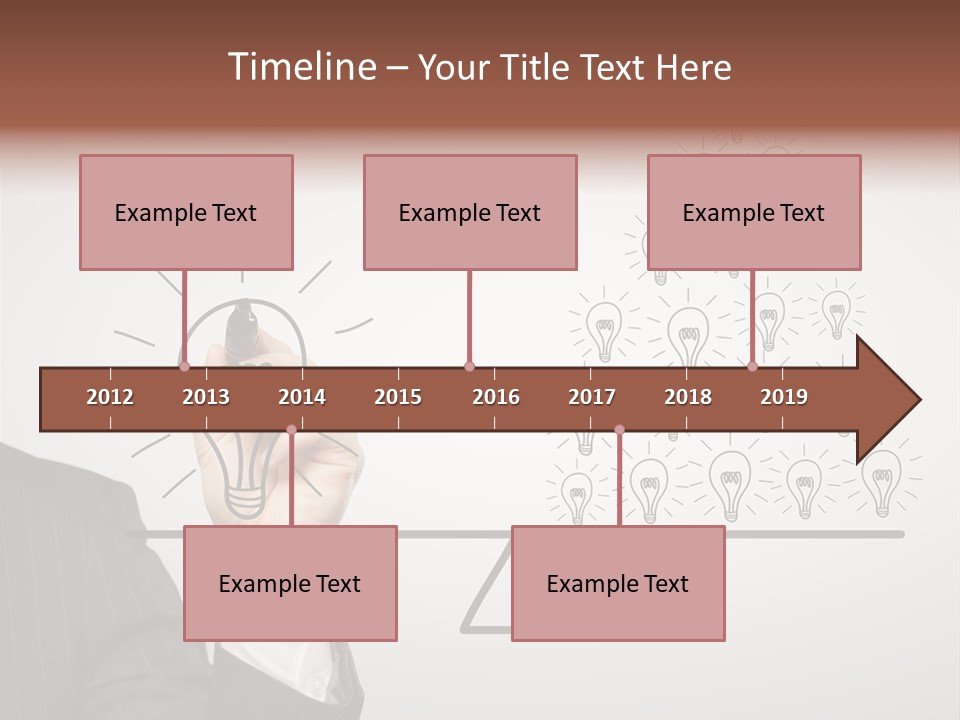 Lamp Leadership Plan PowerPoint Template