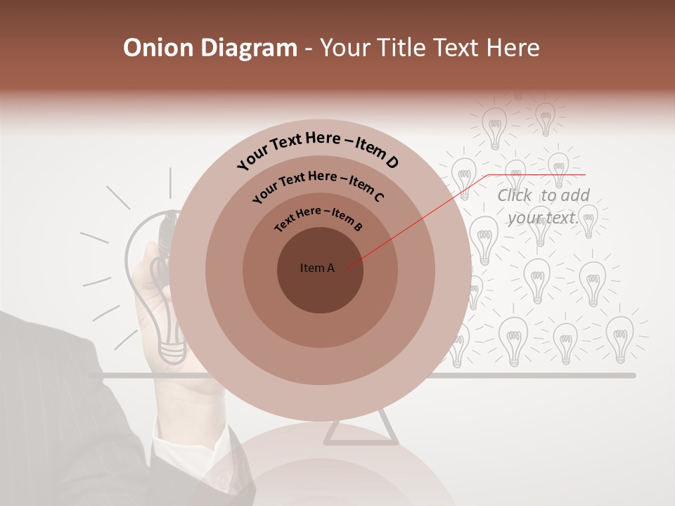 Lamp Leadership Plan PowerPoint Template