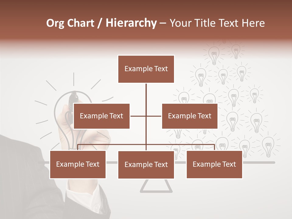 Lamp Leadership Plan PowerPoint Template