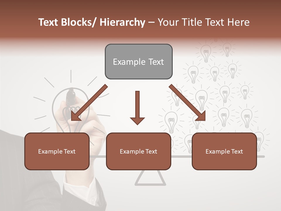 Lamp Leadership Plan PowerPoint Template