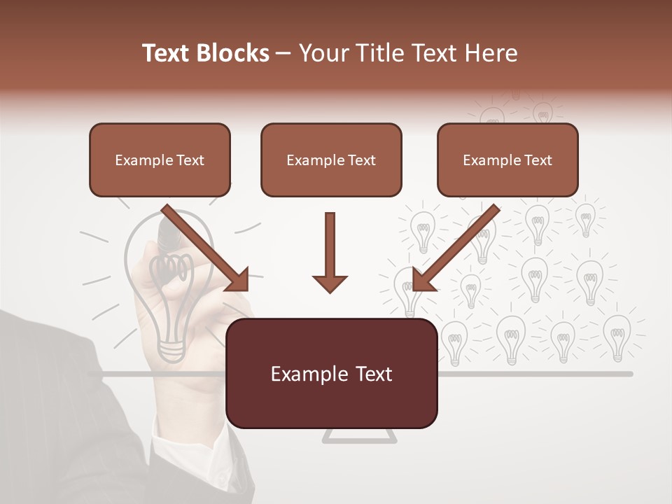 Lamp Leadership Plan PowerPoint Template