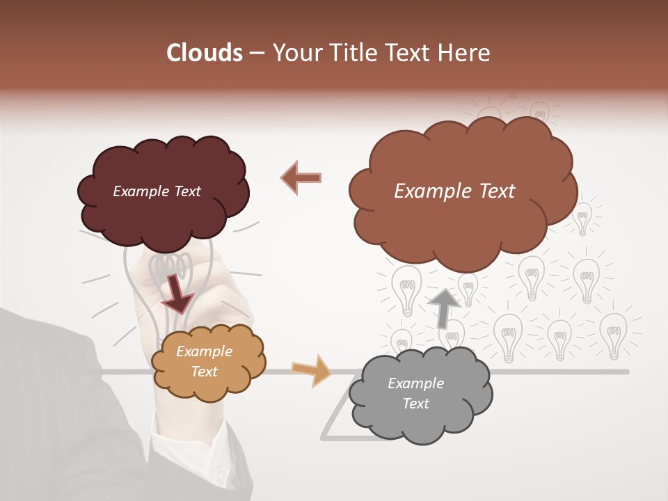 Lamp Leadership Plan PowerPoint Template