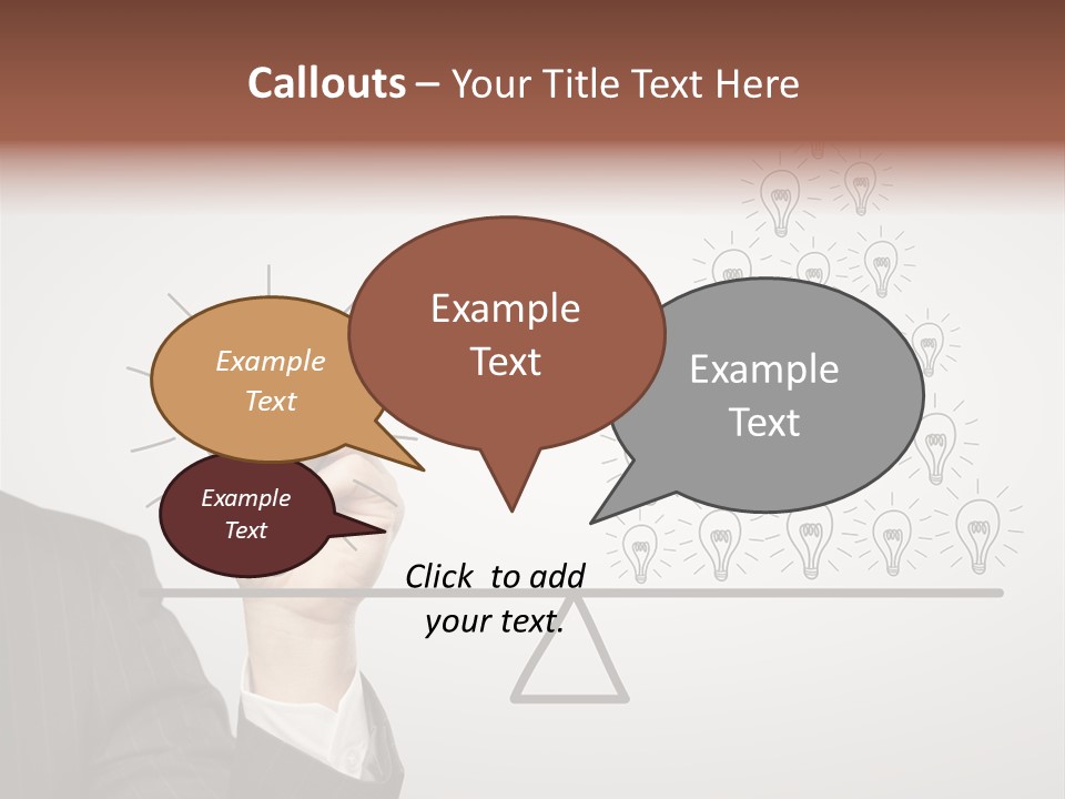 Lamp Leadership Plan PowerPoint Template