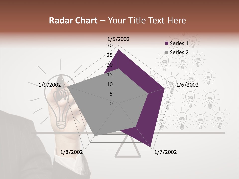 Lamp Leadership Plan PowerPoint Template
