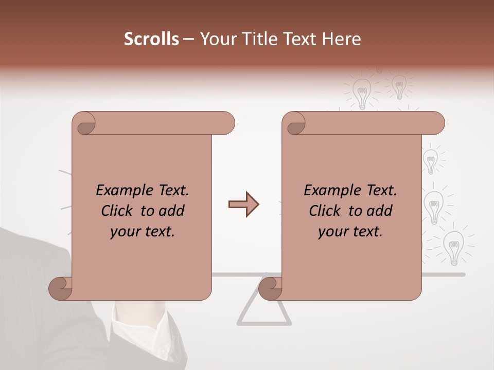 Lamp Leadership Plan PowerPoint Template