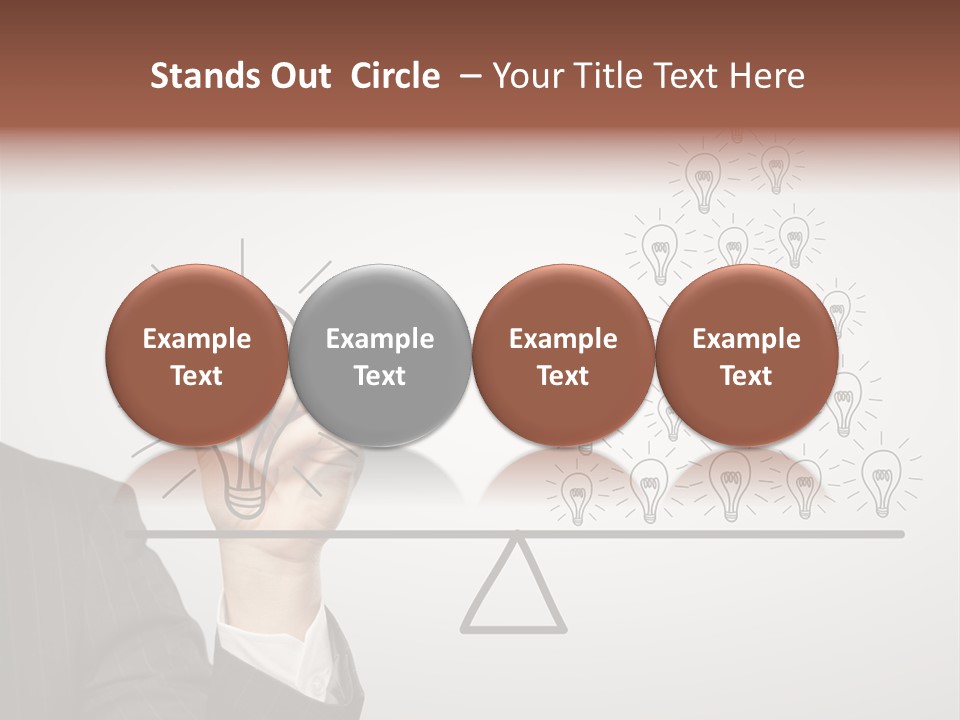 Lamp Leadership Plan PowerPoint Template