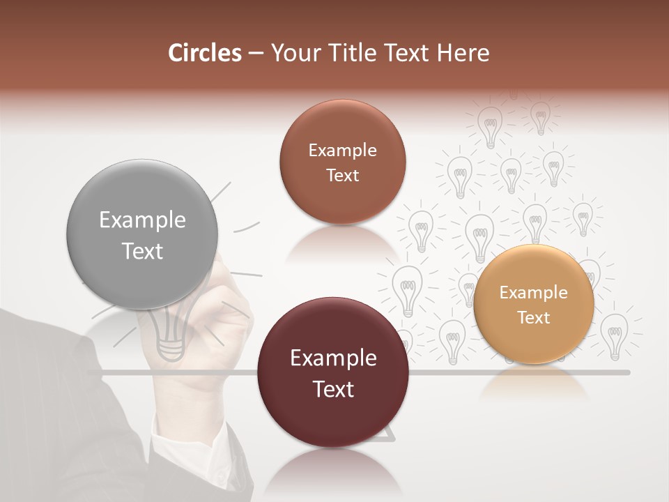 Lamp Leadership Plan PowerPoint Template