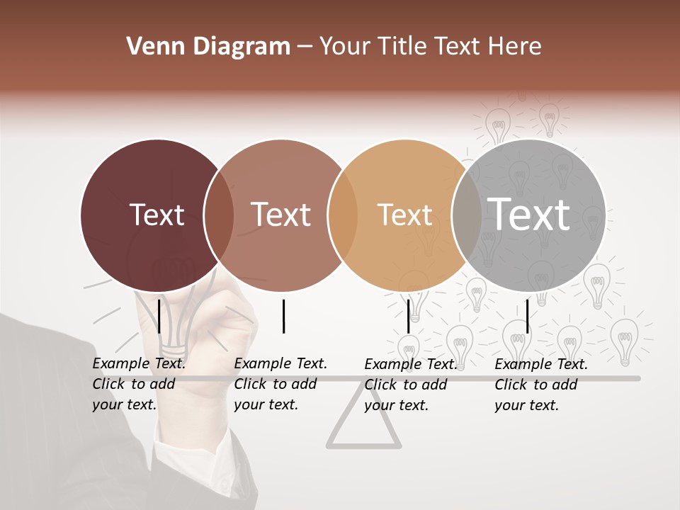 Lamp Leadership Plan PowerPoint Template