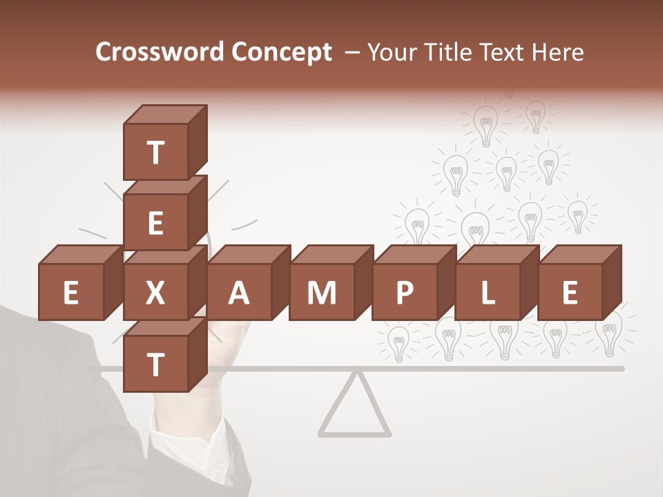 Lamp Leadership Plan PowerPoint Template