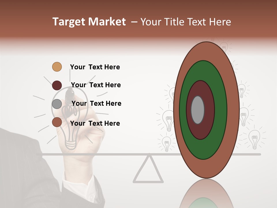 Lamp Leadership Plan PowerPoint Template