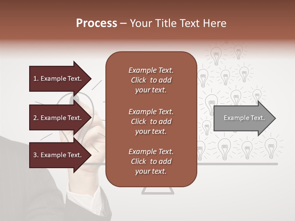 Lamp Leadership Plan PowerPoint Template