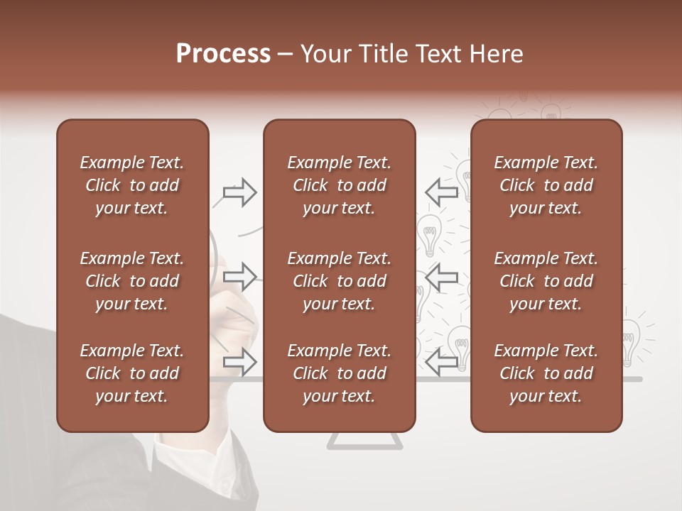 Lamp Leadership Plan PowerPoint Template