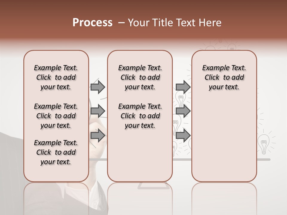 Lamp Leadership Plan PowerPoint Template