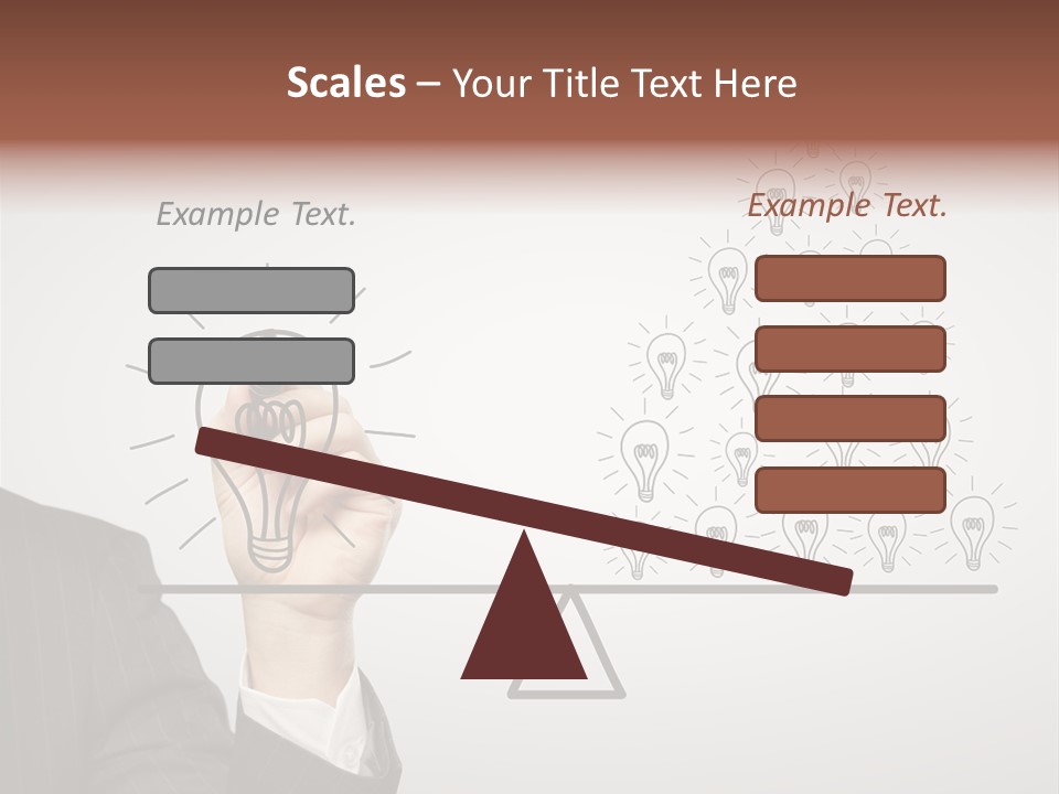 Lamp Leadership Plan PowerPoint Template