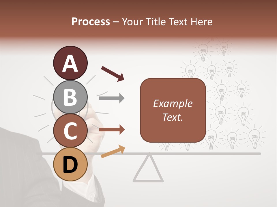 Lamp Leadership Plan PowerPoint Template