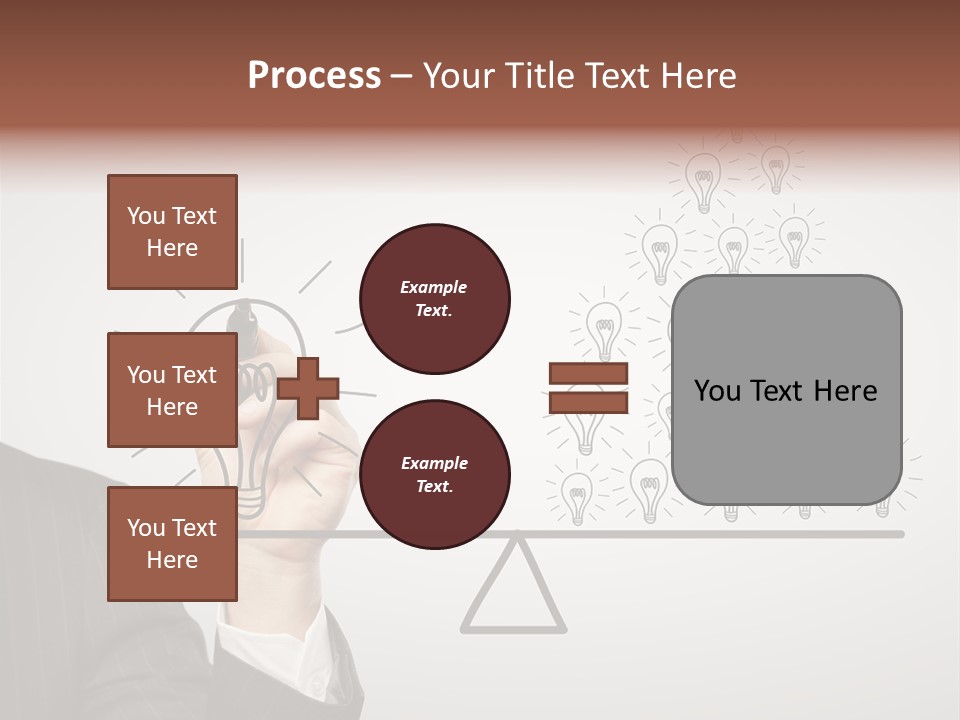 Lamp Leadership Plan PowerPoint Template