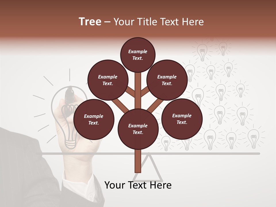 Lamp Leadership Plan PowerPoint Template