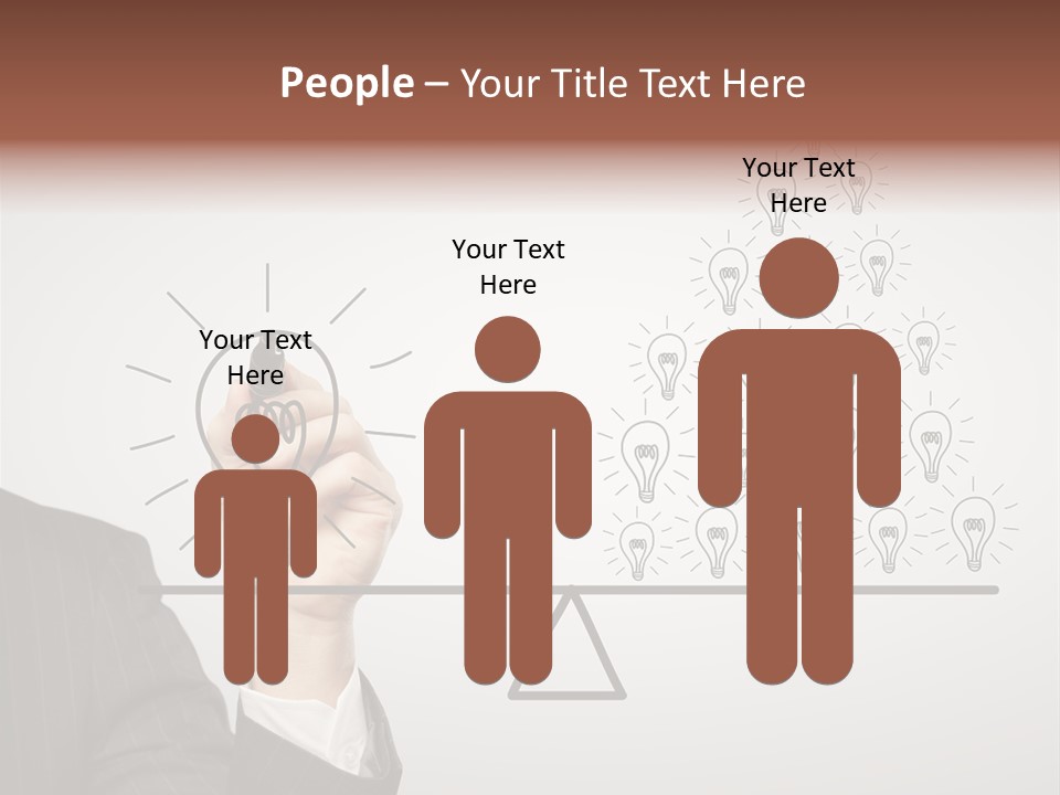 Lamp Leadership Plan PowerPoint Template