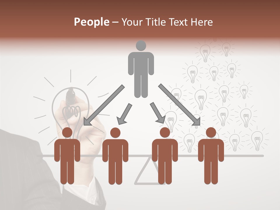 Lamp Leadership Plan PowerPoint Template