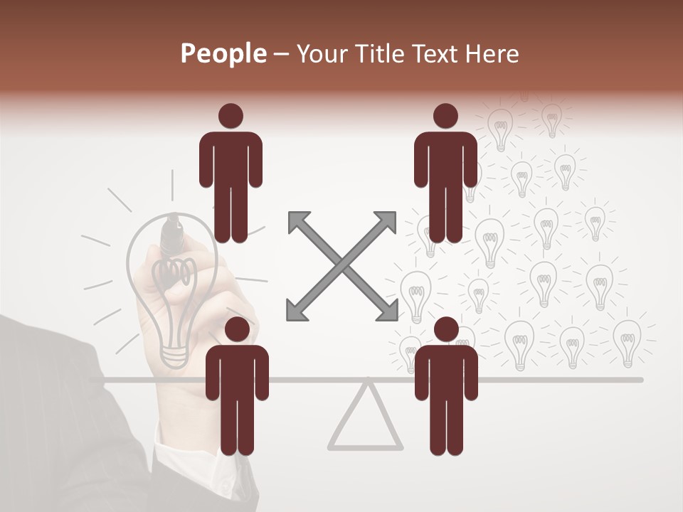 Lamp Leadership Plan PowerPoint Template