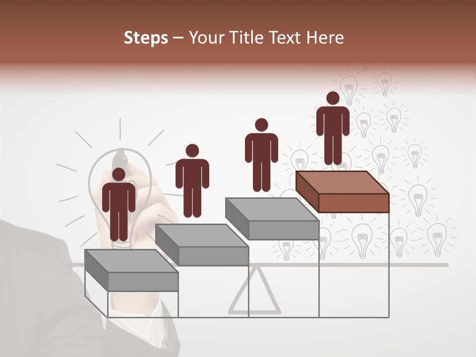 Lamp Leadership Plan PowerPoint Template