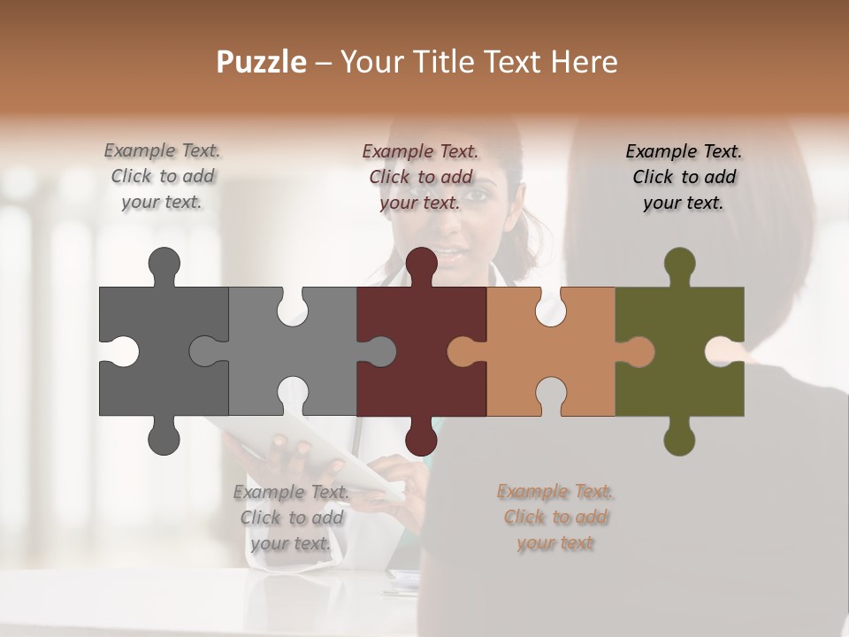 Questions Digital Tablet Office PowerPoint Template