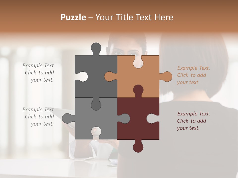 Questions Digital Tablet Office PowerPoint Template