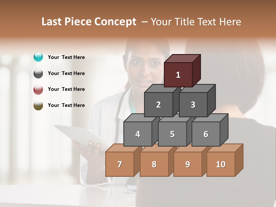 Questions Digital Tablet Office PowerPoint Template