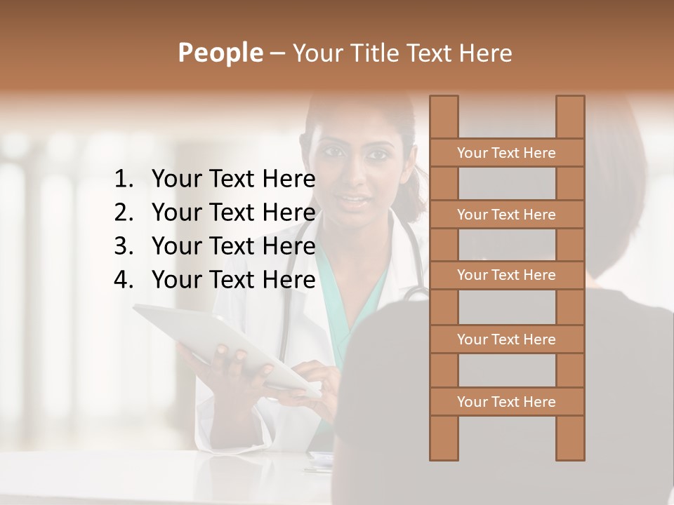 Questions Digital Tablet Office PowerPoint Template