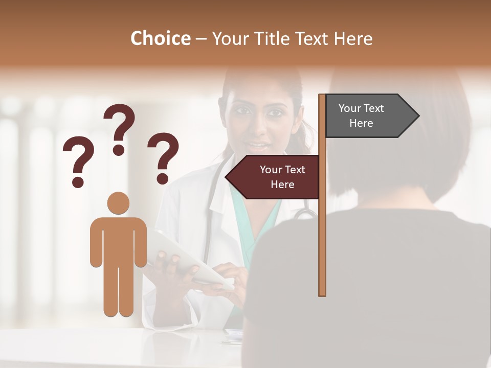 Questions Digital Tablet Office PowerPoint Template