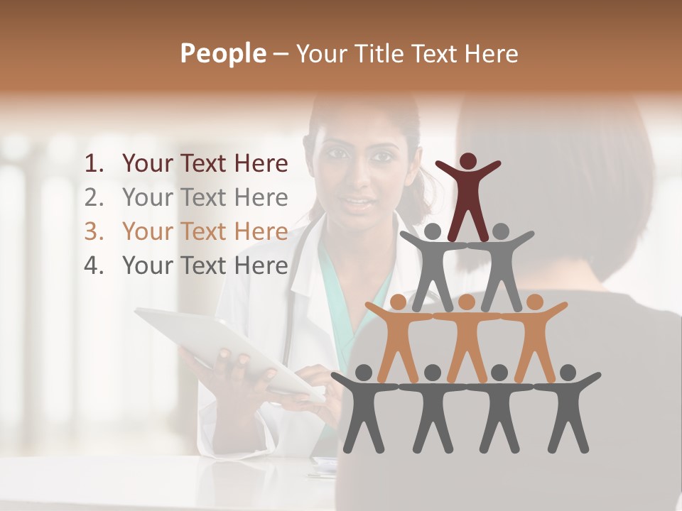 Questions Digital Tablet Office PowerPoint Template