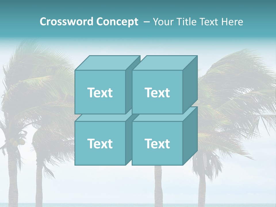 Monsoon Palms Gale PowerPoint Template