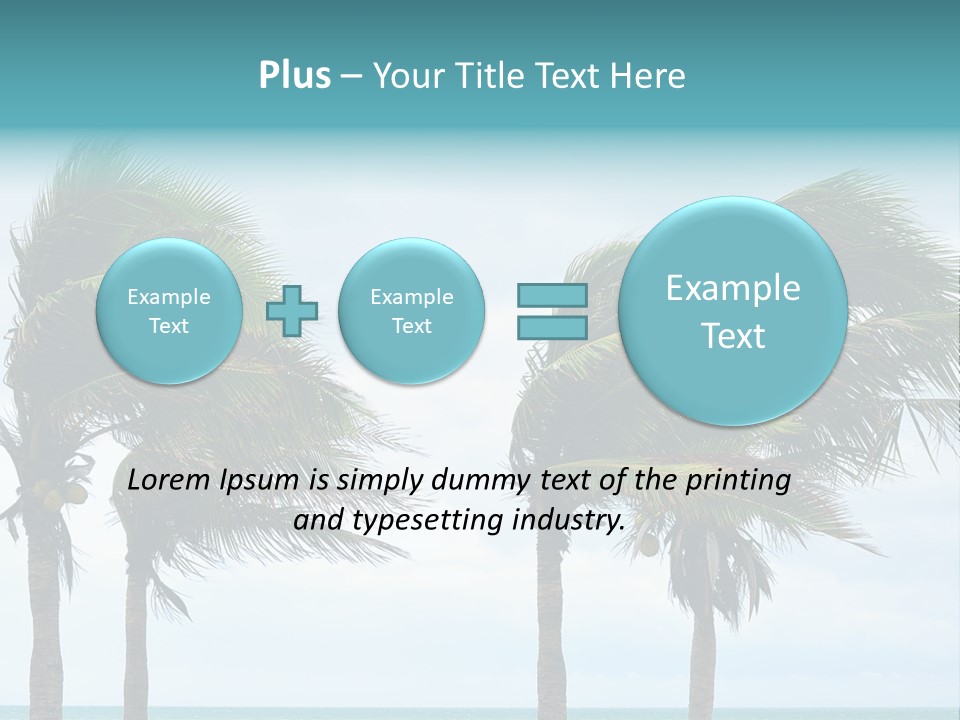 Monsoon Palms Gale PowerPoint Template